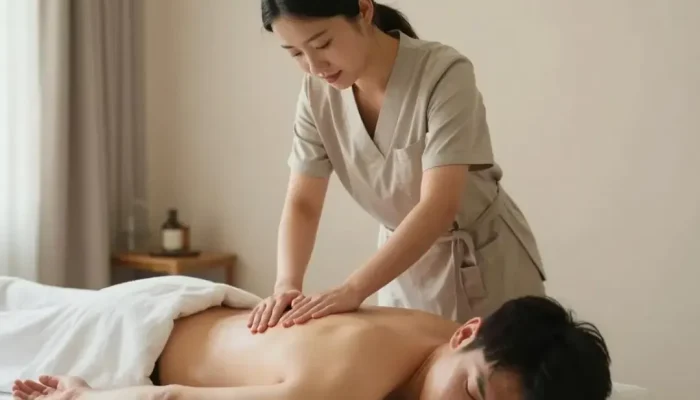 传统中医推拿馆，养生保健舒适调理