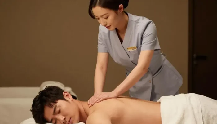 商务人士舒缓体验
